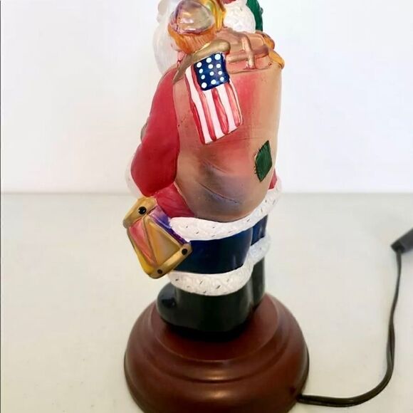 Old World Christmas Patriotic Santa light - Picture 10 of 10